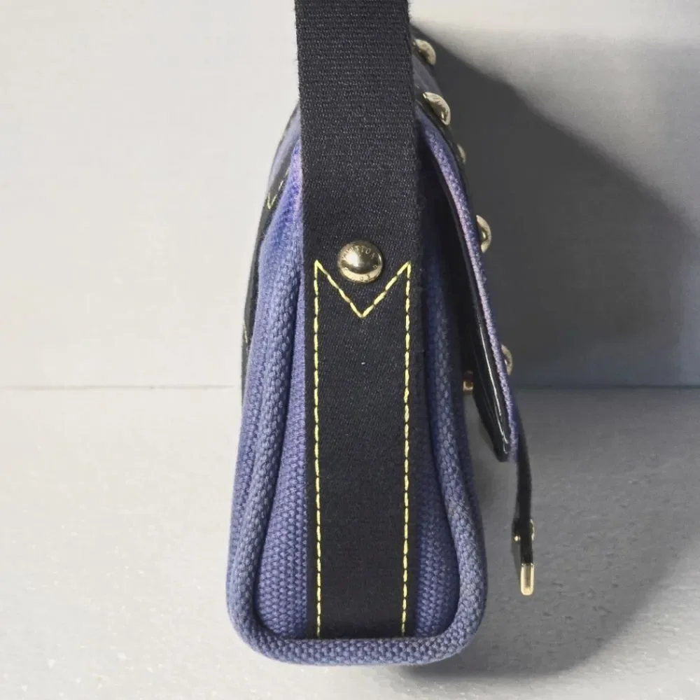 Louis Vuitton Blue Canvas Antigua Sac Rabat Bag